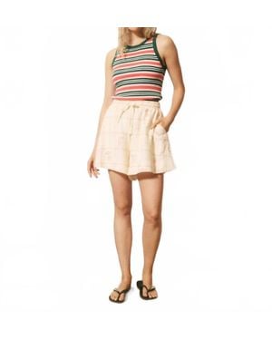 FRNCH Nunzia Sleeveless Top - Natural