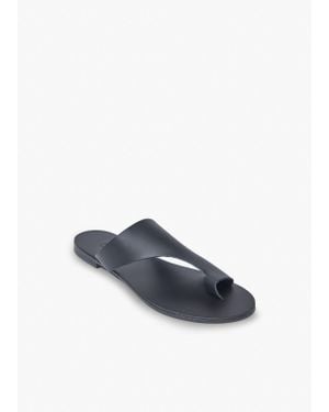 Kayu Hera Vegetable Tanned Leather Sandal - Blue