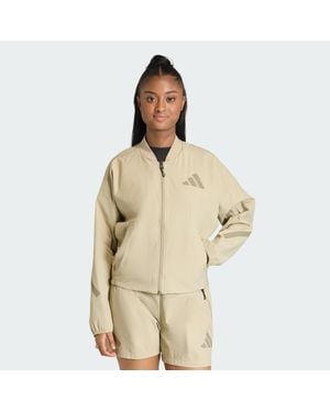 adidas Z. N.E. Woven Bomber Jacket - Natural