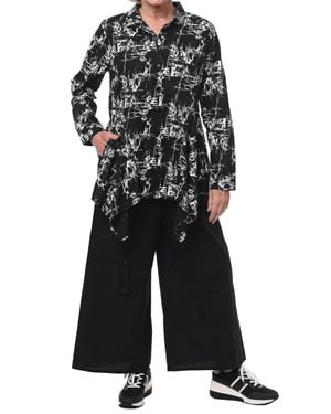 Tulip Clothing Jennifer Tunic - Black
