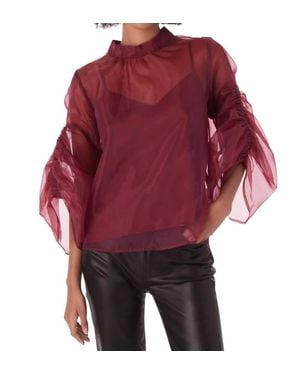 CROSBY BY MOLLIE BURCH Sibyl Blouse - Red