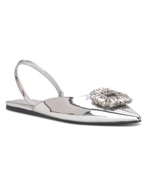 INC International Concepts Melicity Flats Slingback Zpo3894 - White