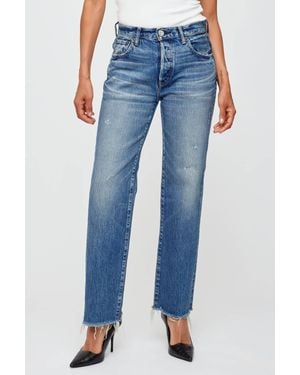 Moussy Morriston Straight Jeans - Blue