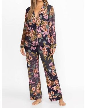Johnny Was The Carly Pajama Set - Red