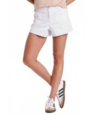 Another Love Carlisle Front Pocket Short - White