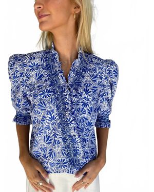 Sincerely Ours Arabella Top - Blue
