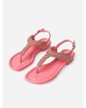 Vaneli Yaella Ankle Strap Sandal - Pink