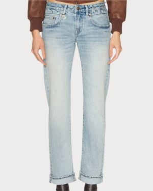 R13 Boy Straight Jeans - Blue