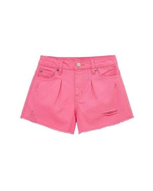Habitual Frayed Hem Short - Pink