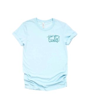 Exclusive Thredz Stay Salty Tee - Blue