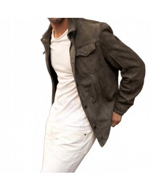 Mauritius Sedro Leather Jacket - Green