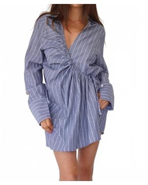 Shani Riviera Mini Dress - Blue