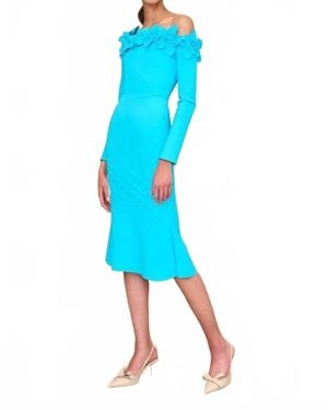 Greta Constantine Enida Dress - Blue