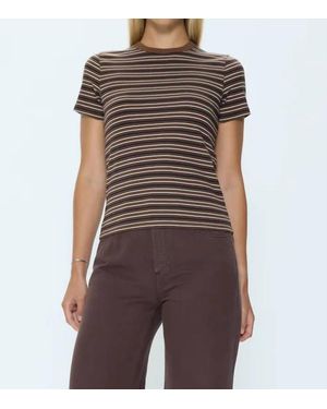 Pistola Alba Baby Tee - Brown