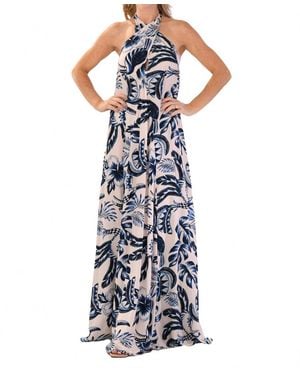 Walker & Wade Anguila Maxi Dress - Blue