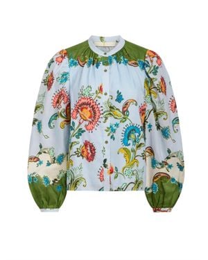 Marie Oliver Kendra Blouse - Green