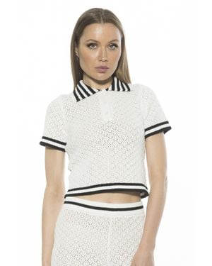 Alexia Admor Brinley Top - White