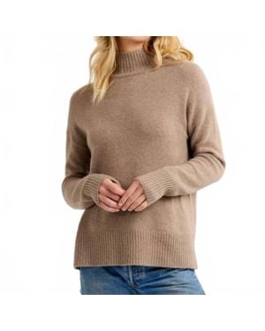 Pür Cashmere Oversized Cashmere Pullover - Brown