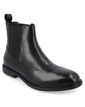 Thomas & Vine Hanford Plain Toe Chelsea Boot - Black