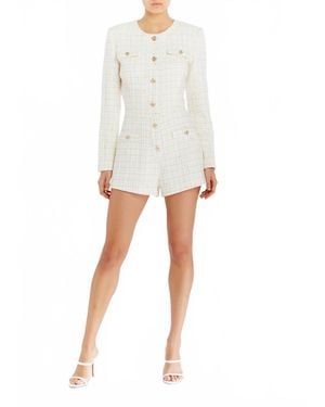 Amanda Uprichard Fallon Romper - White