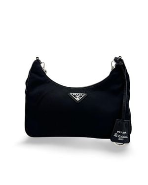 Prada Re-Edition 2005 Re-Ylon Crossbody Bag - Black