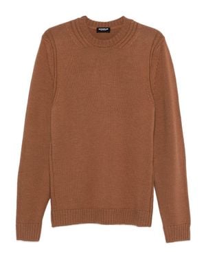 Dondup Finely Knitted Sweater - Brown