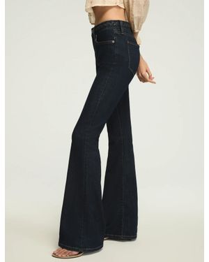 Lucky Brand High Rise Stevie Flare - Blue