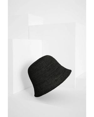 IBELIV Andao Raffia Hat - Black