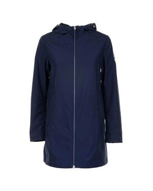 Colmar Wool-Blend Short Coat - Blue
