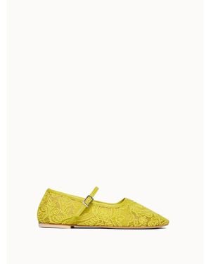 Frēda Salvador Laurel Mary Jane Flats - Yellow