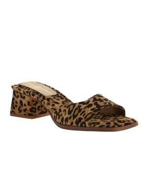 Chinese Laundry Linda Block Heel Sandals - Brown