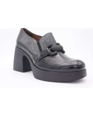 Wonders High Heel Loafer - Gray
