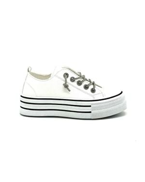 Bonavi Harley Slip On Sneaker - White
