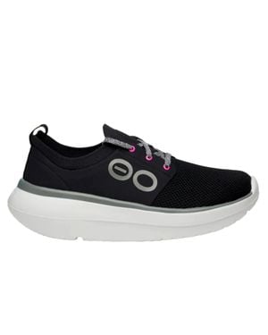 OOFOS Oomy Stride 5077-Whtblk - Black