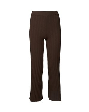 Ronny Kobo Xiomara Knit Pant - Brown
