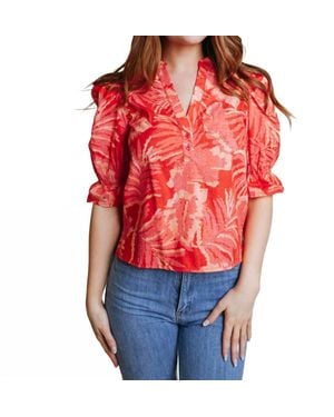 Laroque Betsy Blouse - Red