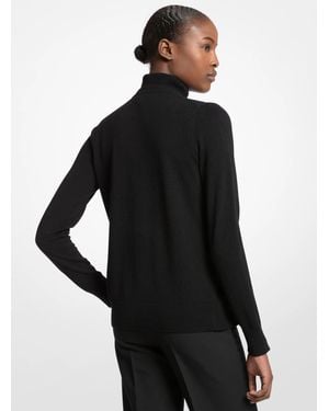 Michael Kors Cashmere Cardigan - Black