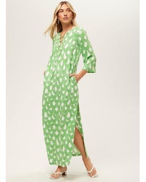 Trina Turk Catamaran Dress - Green