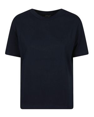 Aragona Relaxed Fit Round Neck T-Shirt - Black