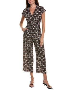 Weekend by Maxmara Arizona Silk Jumpsuit - Brown