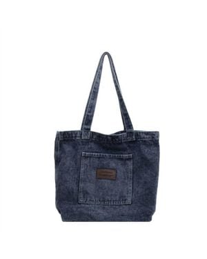 Dipped Shop Denim Shoulder Bag - Blue