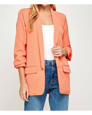 Strut & Bolt Boyfriend Blazer - Orange