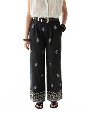 MAISON HOTEL Lolo Wide Leg Pant - Black