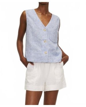 Melissa Nepton Linden Vest - White