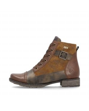 Remonte D4381 Waterproof Ankle Boots - Brown