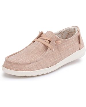HEYDUDE Wendy Lace-Up Loafers - Black