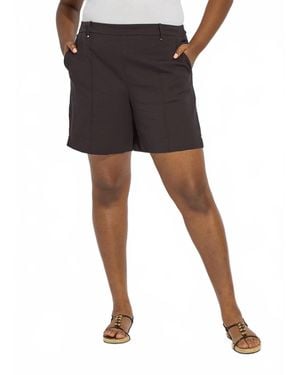 Lyssé Amanda Twill Shorts - Black