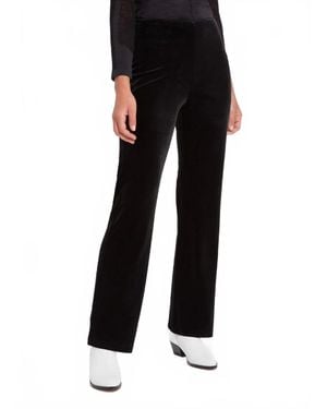 Lyssé Velvet Pants - Black