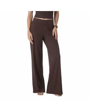 Vuori Pose Wide Leg Pant - Brown