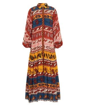 Carolina K Josefina Dress Paisley - Red